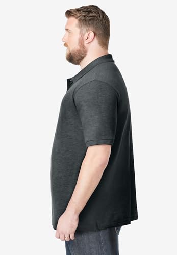 KingSize Men's Big & Tall Shrink-Less Classic Cotton Polo Shirt3