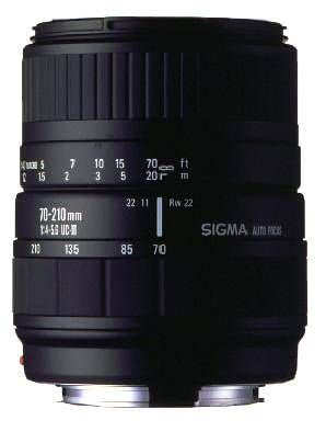 Amazon.com: Sigma 70-210mm f/4.0-5.6 UC II Zoom Lens in Sigma SA