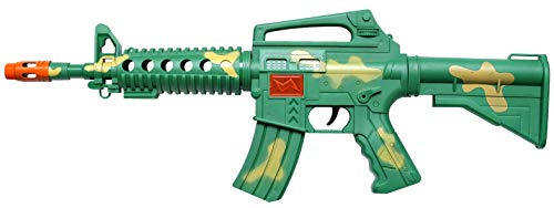 Velocity Toys M4 Machine Gun Friction Toy Gun, Perfect for Kids, No Batteries Required