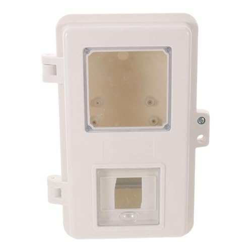 Caja eléctrica estanca de plástico blanco Zerodeko transparente para exterior