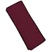 SheetWorld Soft & Stretchy Swaddle Blanket 36 x 36, Burgundy, Made in USA