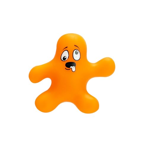 Simba Stretchy, orange, 9cm, Ansti Stress Spielzeug, Knautschi, ab 3 Jahren