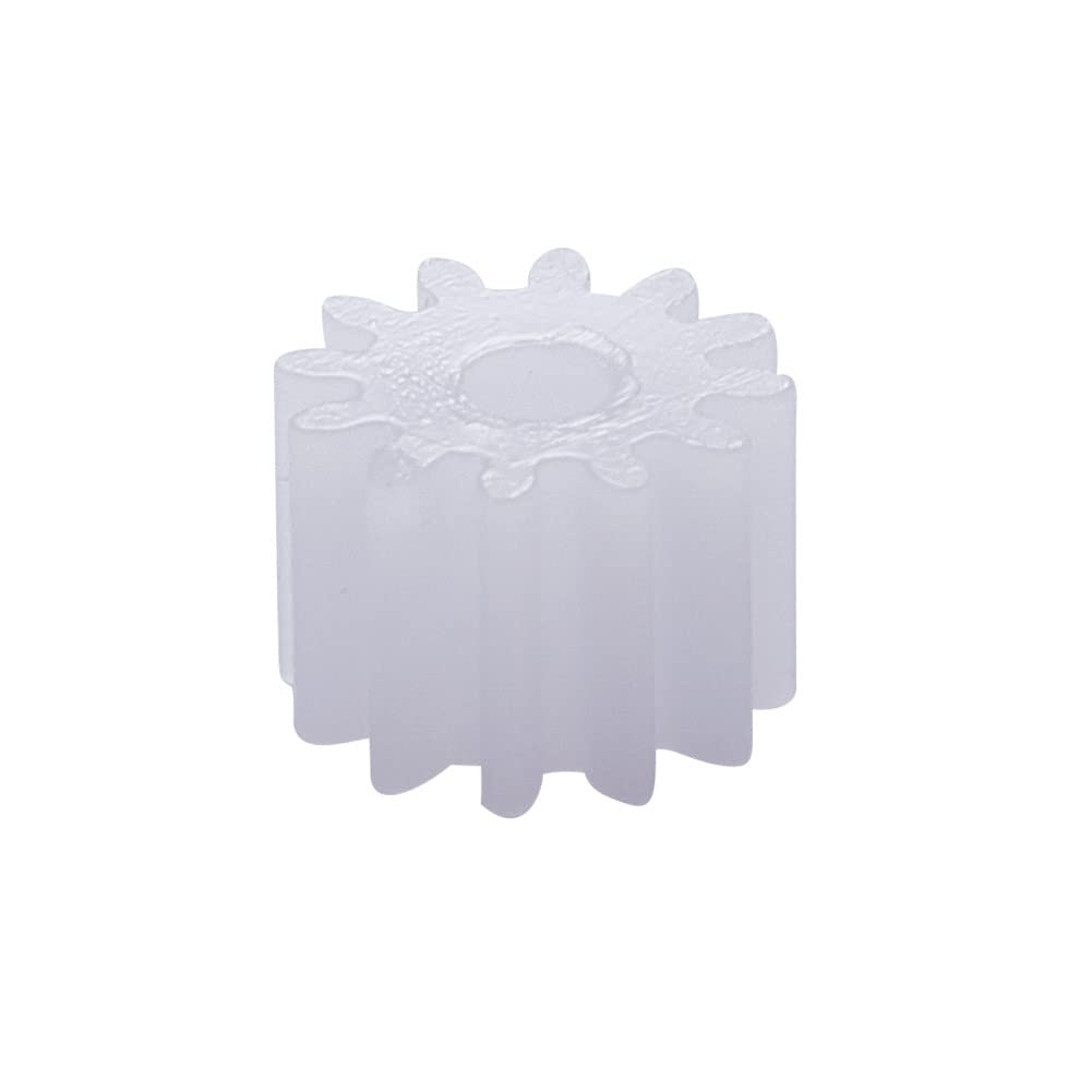 Jutagoss 40pcs Plastic Gears 12 Teeth Model 122A Reduction Gear Plastic Worm Gears for RC Car Robot Motor