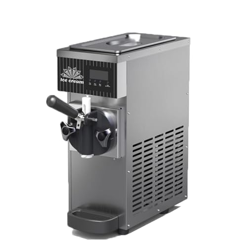 Soft Serve - Máquina de helado de un solo sabor con panel LCD, limpieza automática y preenfriamiento, ideal para restaurantes y tiendas