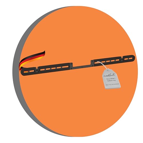 PureMounts Wall Mount Speaker Stand, Compatible with Sonos ARC/ARC Ultra, Load Capacity: 10kg, Black