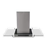      Material: Acero inoxidable y cristal