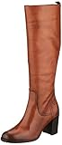 Reißverschluss bugatti Damen 411804301000 Hohe Stiefel, Braun (Cognac 6300), 38 EU