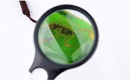 Szkło Powiększające Z 3 Diodami Led 10X 30X Ręczna Podświetlana Lupa Do Książek, Gazet, Map, Monet, Biżuterii, Rękodzieła - Szkło Powiększające Do Czytania, Lupa Jubilerska Dla Studentów