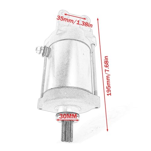 Motor de arranque Access Shade Sport 650 850 AMX 6.46 Basic 7.46 EFI 4X4 OEM 31200-E20-000 2