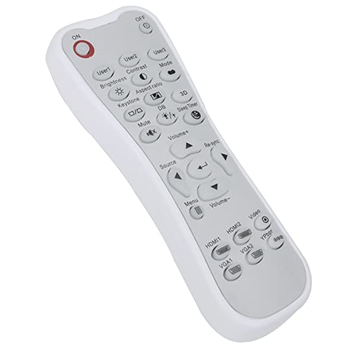 Replacement Remote Control Fit for Optoma HD28HDR HD39HDR GT5000+ HD30LV Projector, White - Image 3