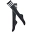 1 Pair-grey With 3 White Stripes