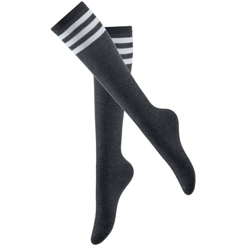 Image of Knee High Socks for Women, Long Tall Knee Tube Socks