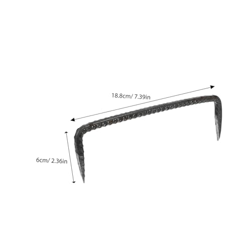 2pcs Heavy Duty Nails de Acero con Punta para Construcción de Cercas y Carpintería miniatura 2