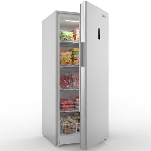 Garvee 17 Cu.ft. Convertible Upright Freezer, 480L Capacity Standing Up Freezer with No Frost & Digital Control, Ideal for Garage, Kitchen, Home, Office
