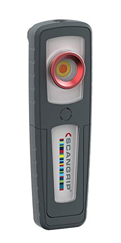 Scangrip Sunmatch 3 - Handheld Rechargeable Work Light with Excellent Color Rendering Properties for Perfect Color Match