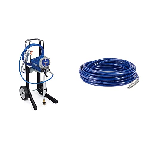 Graco Magnum 262805 X7 Cart Airless Paint Sprayer, Gray & 247340 1/4-Inch Airless Hose, 50-Foot, Feet #TOP4