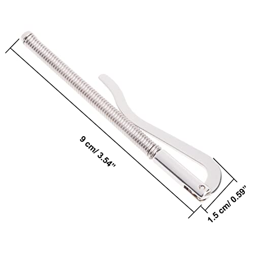 Image of Brooklyn Bridge Premium Stainless Steel Spring Money Clip for Men - Slim, Durable Metal Wallet Alternative - Stylish Cash and Card Holder for Office, Travel & Gifting