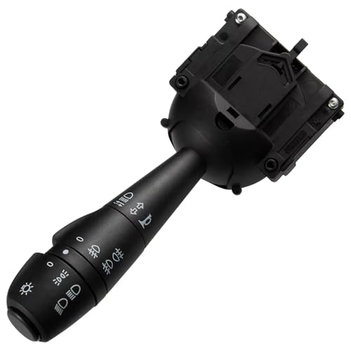 Commodo de phare 8201167988 pour Duster avec commande klaxon et feux antibrouillard intégrée