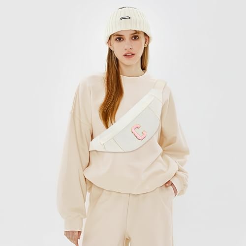 Image of MAXTOP Christmas Birthday Idea Gift for Daughter Sister Her,Trendy Stuff CrossBody Bag Fanny Pack for Women Men,Beige C