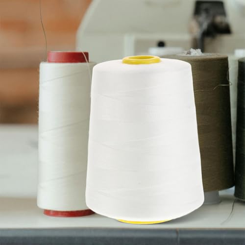 Hilo de Costura de Poliéster Homoyoyo 5000 Yards, 2 Rollos miniatura 5