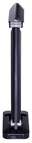 Black And Decker Led3Fold-Blk 5W Led Desk Lamp With Usb Charging, Black / Gray #TOP2