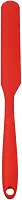 Mimo Style Espátula Reta de Confeitar, Ideal Para Uniformizar Recheios e Alisar Coberturas, Suporta Altas e Baixas Temperaturas, Inteiramente de Silicone Alimentícia na Cor Vermelha, Modelo: SN21036V