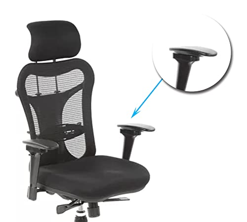 Image of Lakdi The Furniture Mid Back Chair | Revolving Chair | Office Chair | Mesh Chair | Executive Chair | ExecutiveChair-111011224 Black