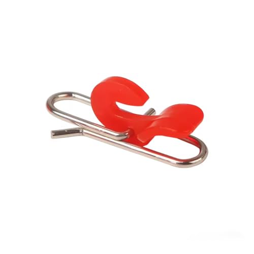 Set de 20 clips de cebo para pesca de mar en 3 colores