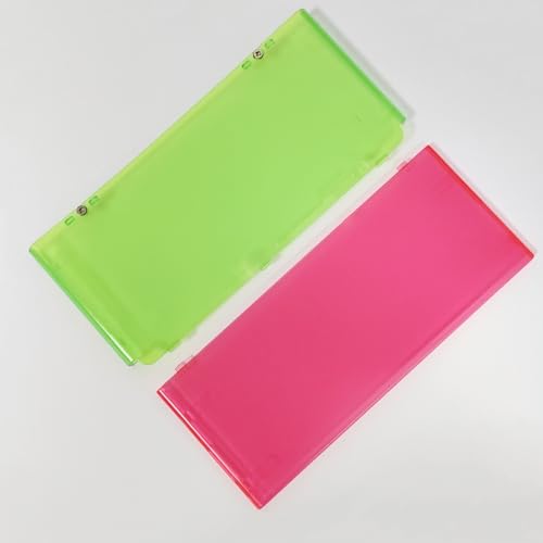 Image of Front Back Housing Shell Case Cover Top /Bottom Faceplate Plates Replacement for Nintendo New 3DS Console (Transparent Red+Transparent Green)
