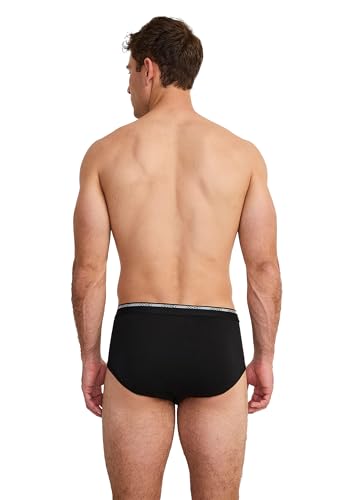 Jockey Herren Modern Classic Y-Front Brief - 2 Pack, Black, M – Ansicht 2
