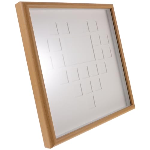 CORHAD Picture Frame for Kids Diy Blank Kids Artwork Display Oil Painting Craft Frame White