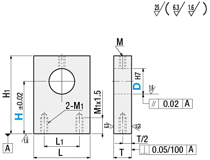 Shaft Supports - Bottom Mount 10mmX20mm 1pc