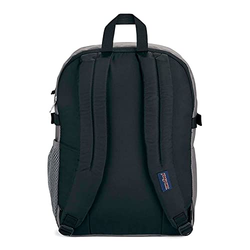 Image of JanSport Main Campus Backpack - Travel or Work backpack w 15-Inch Laptop Sleeve and Dual Water Bottle Pockets, Graphite Grey