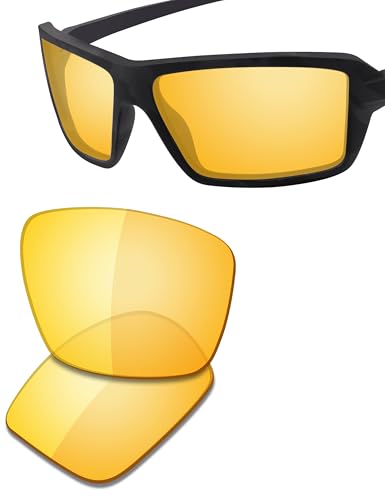 Image of SAUCER Premium Replacement Lenses for Oakley Cables OO9129 Sunglasses