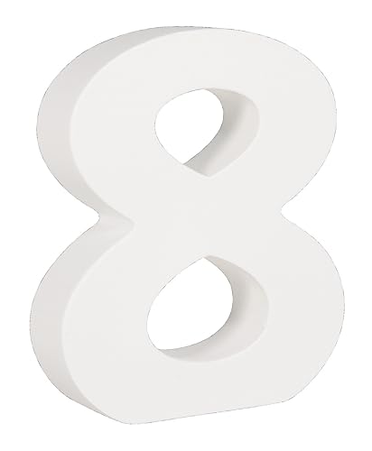 Rayher Chiffre en bois MDF 3D