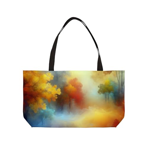 Weekender Tote Bag, Stylish and Functional Travel Bag for Weekend Getaways, Market Shopping,and Beach Trips. Shoulder Bag2