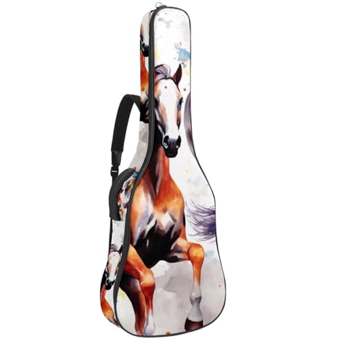 Sac pour guitare acoustique idéal pour les trajets et cours de musique