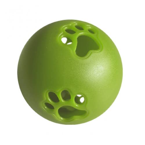 SCHUTZGEIST Snack ball per gatti, Ø 6 cm, prodotto in Germania, privo di sostanze nocive, palla per snack Cat Activity, palla per gatti, giocattoli per mangimi, palline per snack, dispenser per