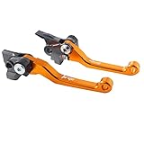 TIRGE Motorcycle CNC Foldable Pivot Clutch Brake Lever Handle for SX XCW EXC EXCF SXF XC XCF XCW EXCF 125 150 250 300 350 450 500