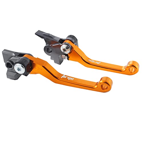 TIRGE Motorcycle CNC Foldable Pivot Clutch Brake Lever Handle for SX XCW EXC EXCF SXF XC XCF XCW EXCF 125 150 250 300 350 450 500
