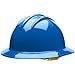Hard Hat Full Brim Pinlock Suspension 6 Point Color Blue, Size Extra-Large (Pack of 1)