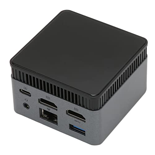 Mini PC Windows 11,4K 60Hz HD Mini Computadora para Intel Jasper Lake N5105 Quad Core, M.2 SSD Nvme 2242,3 X USB3.0/LAN/USB C/Audio/Ranura para Tarjeta TF/BT4.2/Ethernet/WiFi (8G+1TB Enchufe de la UE)