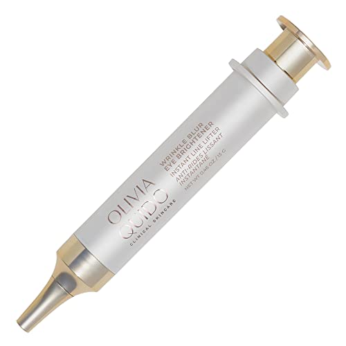 OLIVIA QUIDO Clinical Skin Care Wrinkle Blur (0.46 oz) | Eye Cream For Dark Circles and Puffiness | Anti-Aging Under Eye Cream | Hydrating, Brightening, and Dark Circles Under Eye Treatment for Women