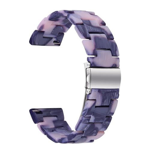 [XGYOMVB] 20mm �����o���h Galaxy Watch FE/7/6/5/4 �Ή� �N���V�b�N�X�g���b�v ���^���o�b�N���t�� Galaxy Fit3�Ή�(Purple Green,20mm universal)