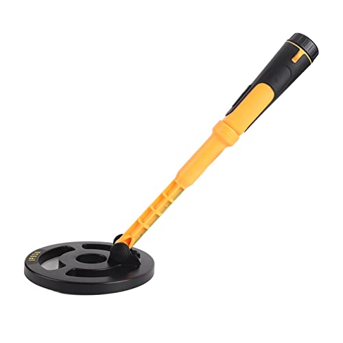 jerssUnderwater Metal Detector, IP68 Waterproof Pin Pointer Metal Finder with 5.9inch Search Coil, Sound Light and Vibration Alarm, Handheld Treasure Locator for Scuba Diving