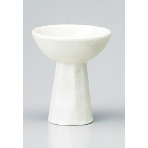 Amazon.co.jp: 盃 粉引馬上盃 [8.8 x 10.8cm(100cc)] 和食器 酒
