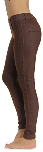 Image of Prolific Health Women's Jean Look Jeggings Tights Slimming Many Colors Spandex Leggings Pants Capri S-XXXL