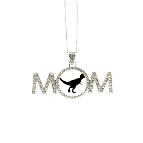 Collier dinosaure noir bs b b pour une maman formidable
