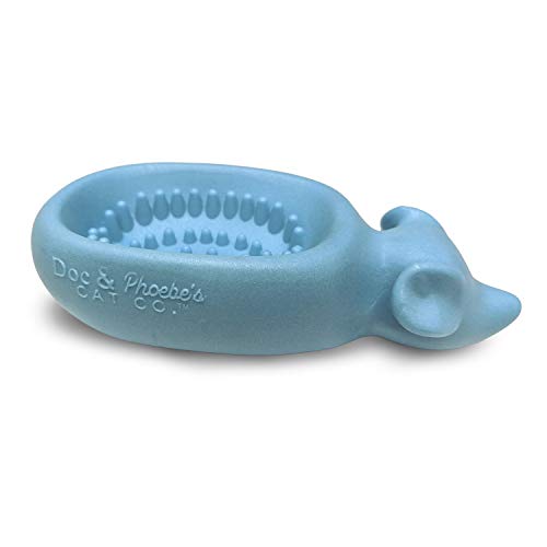 SPOT Doc & Phoebe's The Wet Feeder für Katzen | Tierarzt entworfene, interaktive Feederspielzeug-Maus für Katzen | Fördert gesunde Essgewohnheiten