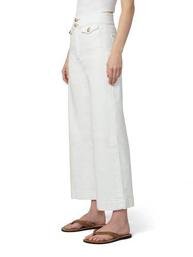 Joe's Jeans Women's The Ellia High Rise Wide Leg Ankle Jean, Milk2